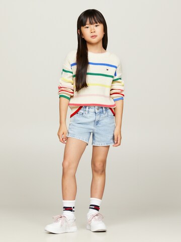 TOMMY HILFIGER Sweter w kolorze beżowy