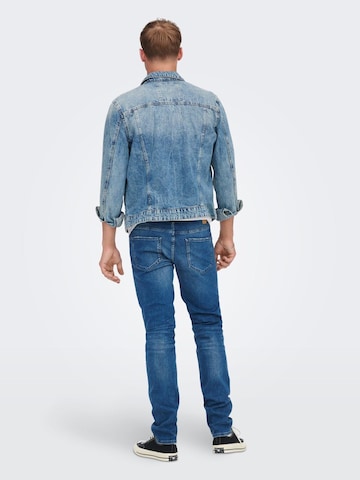 Only & Sons regular Jeans 'Loom' i blå