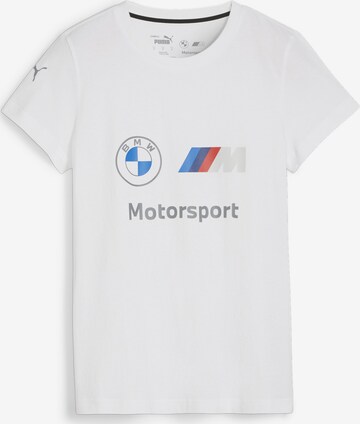 PUMA Performance Shirt 'BMW M Motorsport Essentials' in White: front