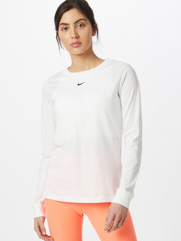 T-shirt Nike Sportswear en blanc : devant