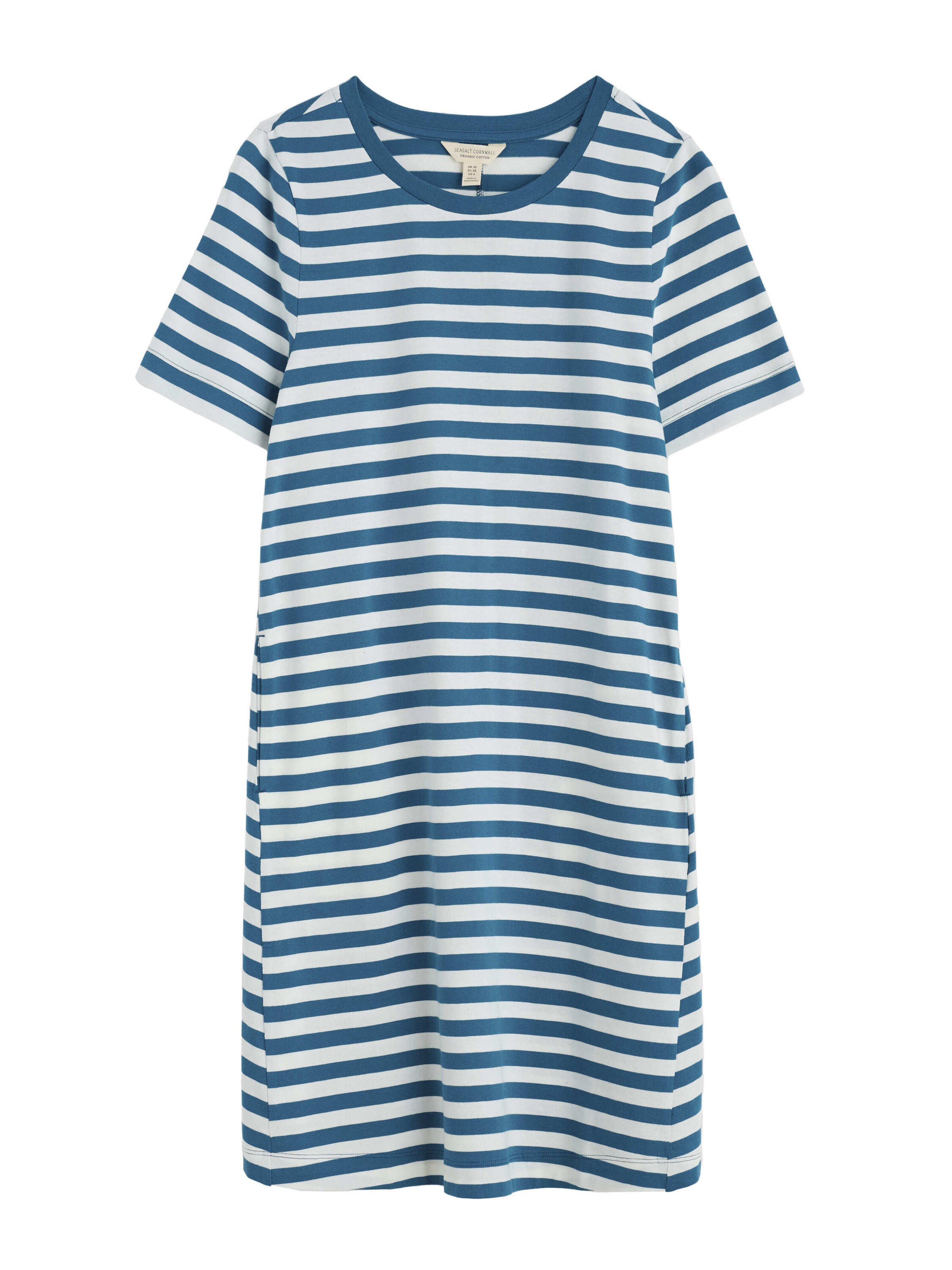 Seasalt Cornwall Jurk 'Madron' in Blauw: voorkant