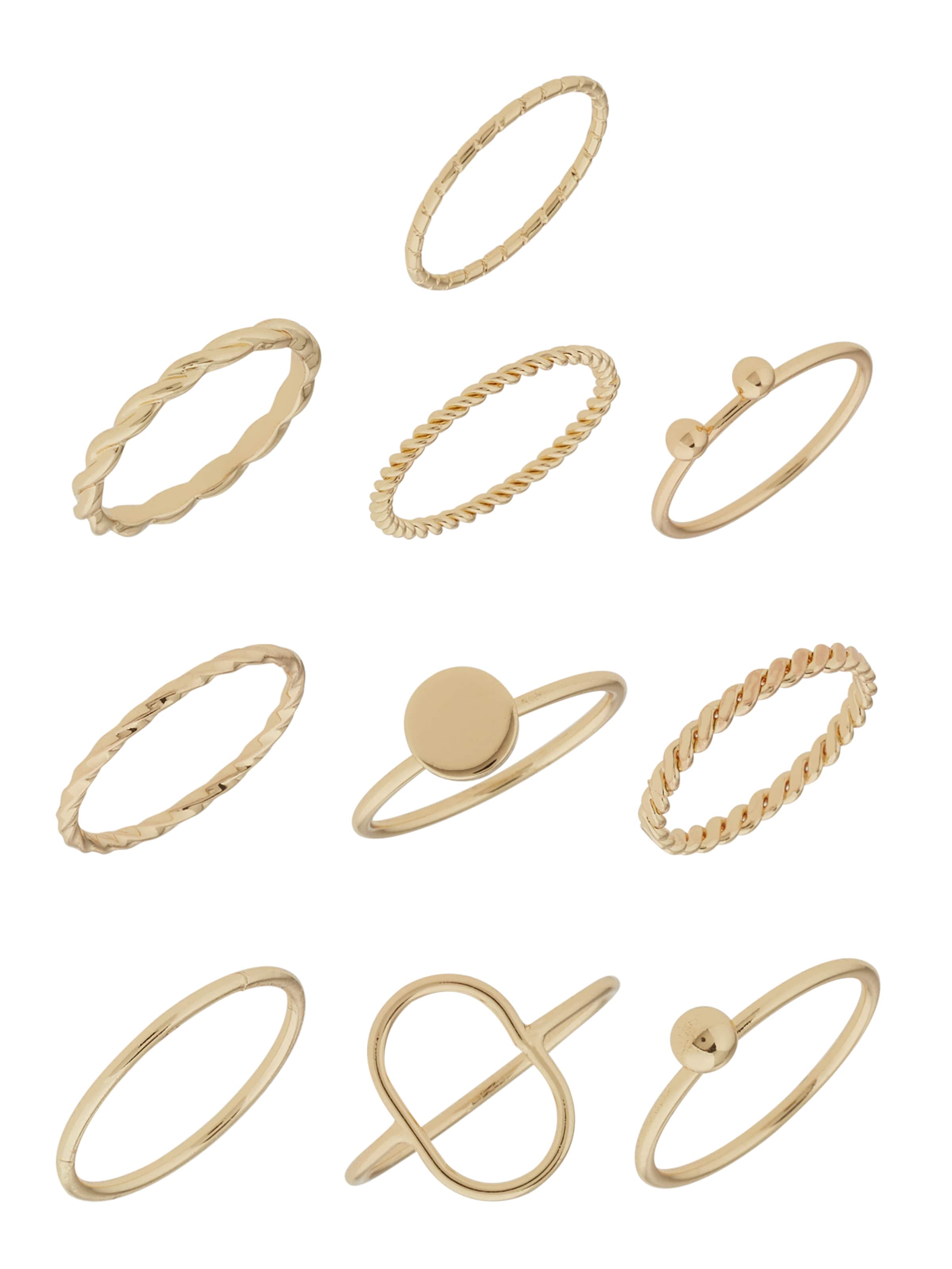 ABOUT YOU Ring 'Talia' i guld: forside