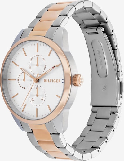 Analoginis (įprasto dizaino) laikrodis 'CAMILLE' iš TOMMY HILFIGER, spalva – Auksas / sidabrinė / balta, Prekių apžvalga