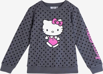 HELLO KITTY Sweatshirt in Grey: front
