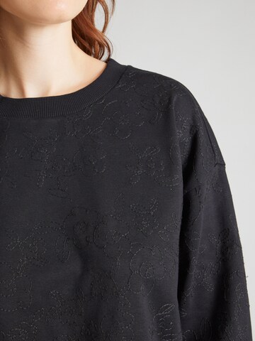 JDY Sweatshirt 'JDYFLAME' in Black