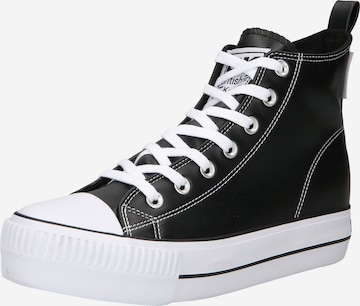 BRITISH KNIGHTS High-Top Sneakers 'KAYA' in Black: front