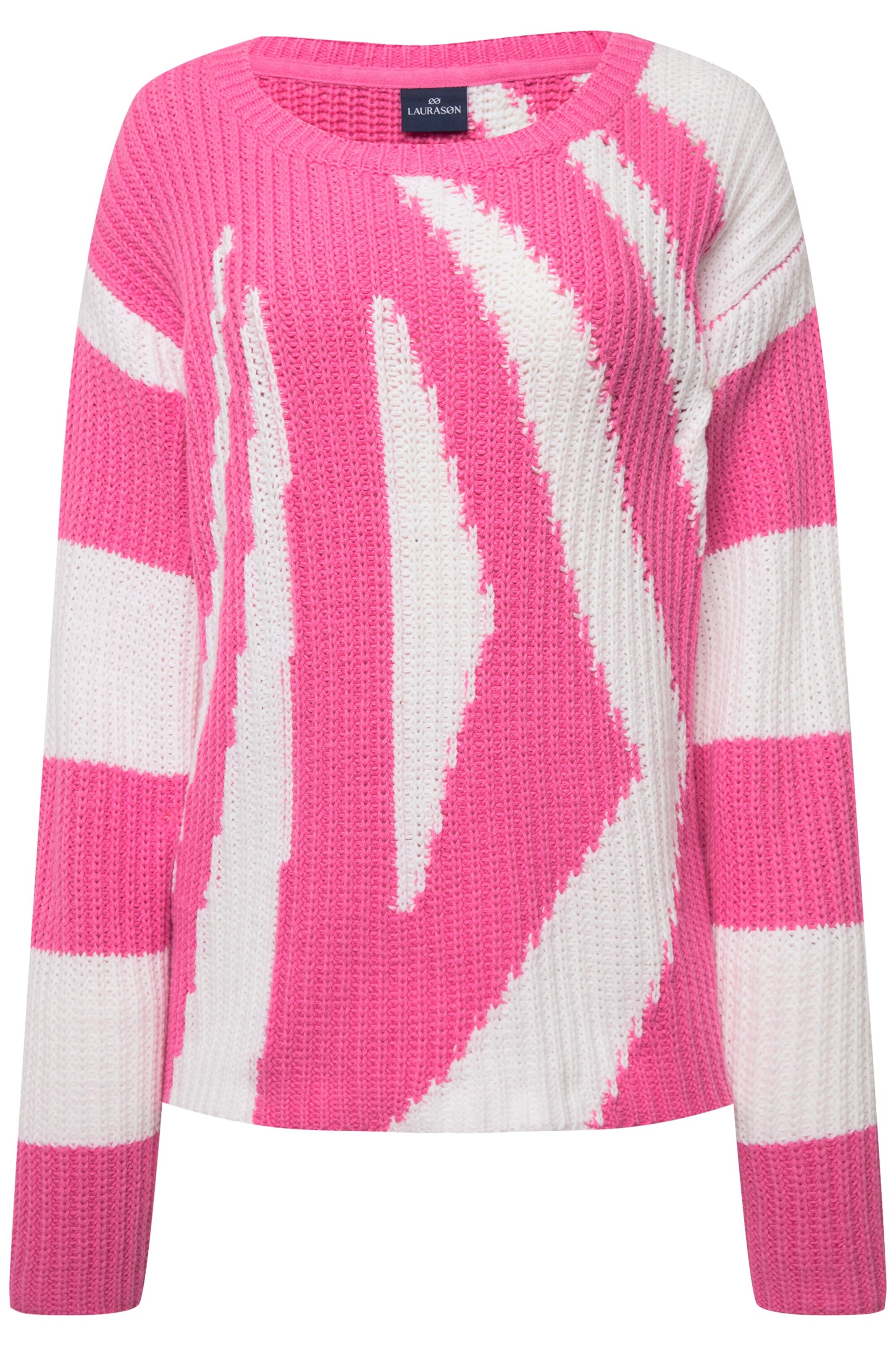 LAURASØN Pullover in Pink: Vorderseite