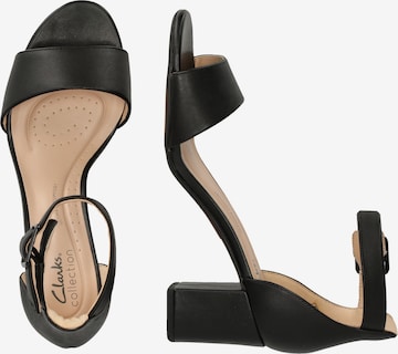 CLARKS Sandals 'Deva' in Black ABOUT YOU