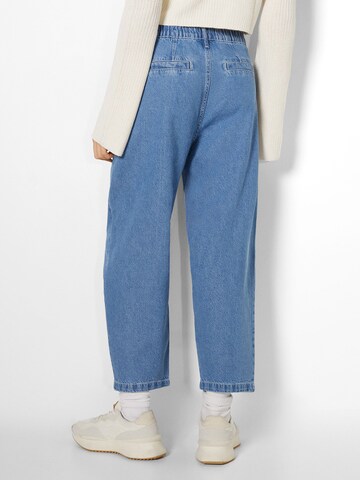 Bershka Regular Jeans in Blauw