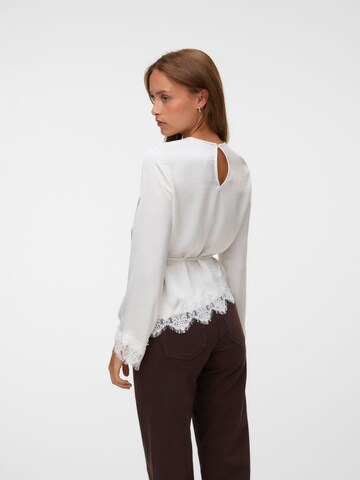 Chemisier 'VMMiro' VERO MODA en blanc