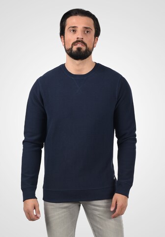BLEND Sweatshirt 'Falk' in Blauw: voorkant