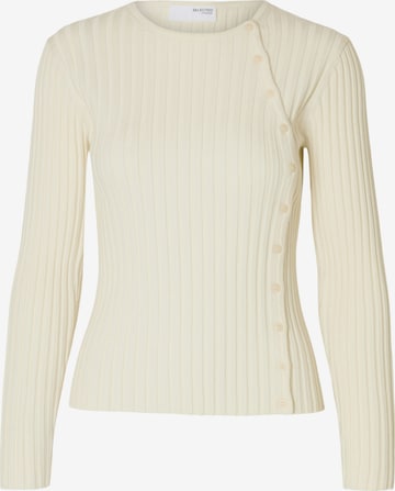Pullover 'SLFHELEN' di SELECTED in beige: frontale