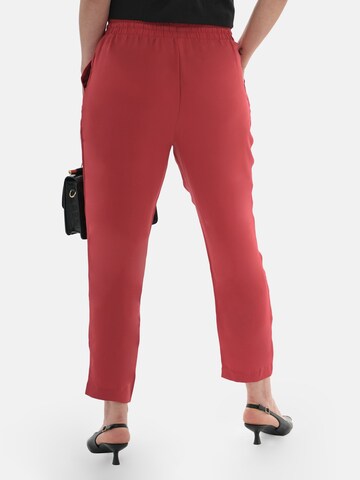 PANTONECLO Regular Trousers 'Pantoneclo Women's Trousers' in Red