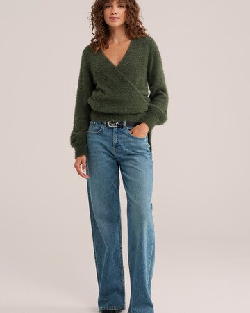 WE Fashion - Cárdigan en verde