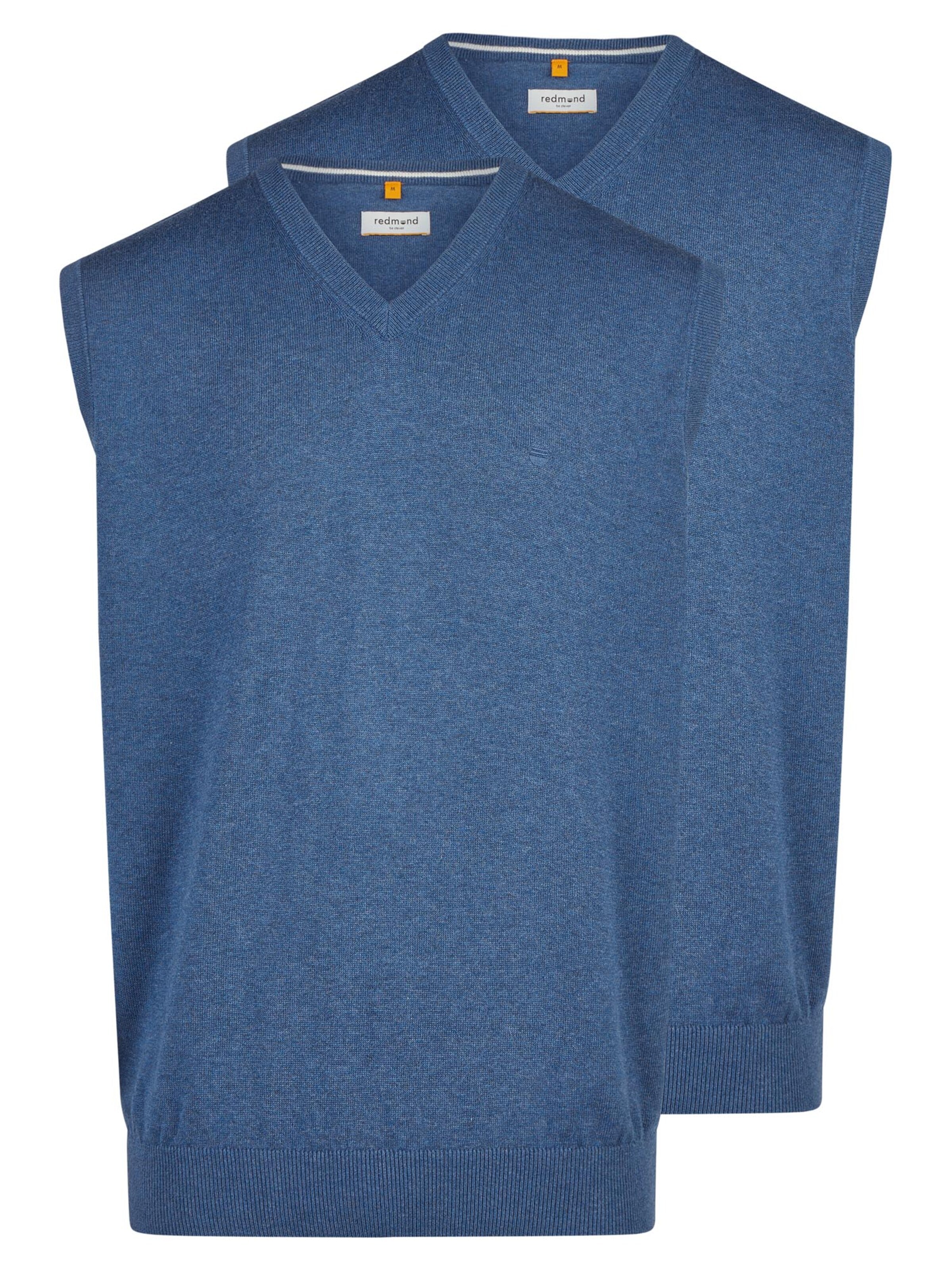 redmond Sweater 'Basic' in Blue: front