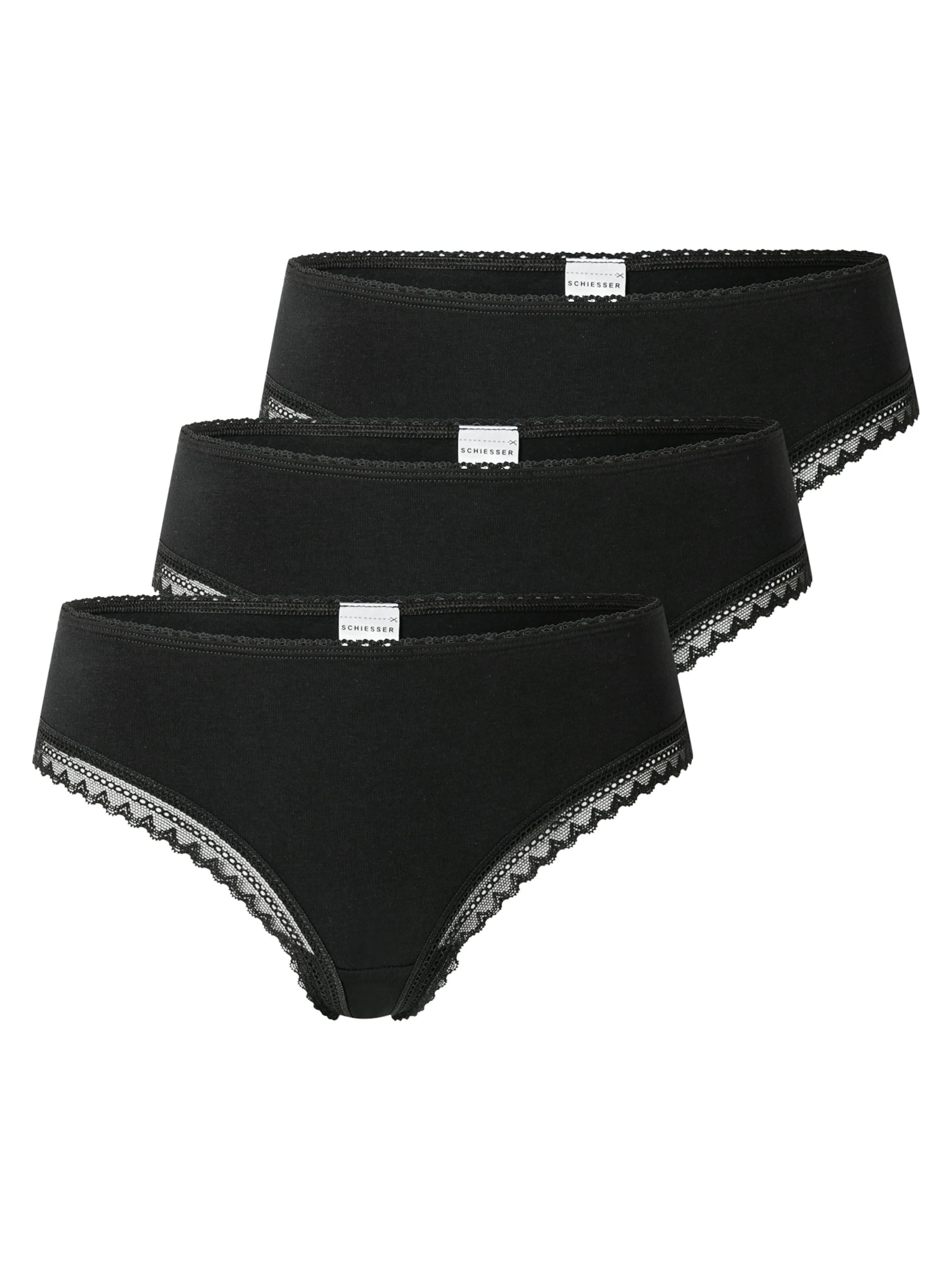 SCHIESSER String i sort: forside