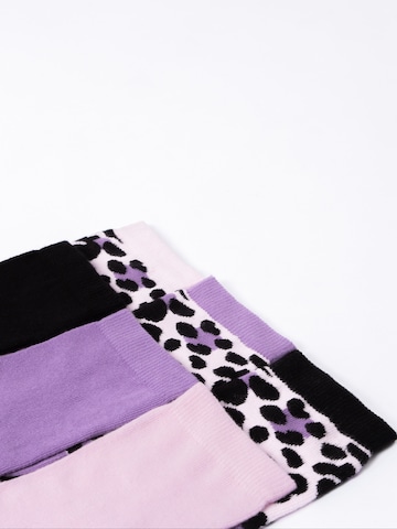 Occulto Socks 'Leonie' in Pink