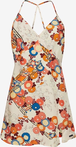 Robe Superdry en beige : devant