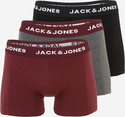 Boxer trumpikės 'JACBRINK' iš JACK & JONES, spalva – margai pilka / raudona / juoda / balta, Prekių apžvalga