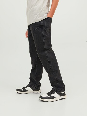 Jack & Jones Junior Regular Jeans 'Chris Carpenter' in Zwart