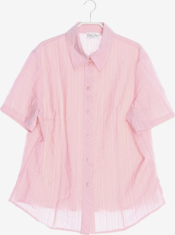 Chris Line Bluse in XXXL in Pink: front