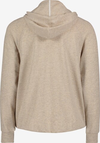 Betty & Co Zip-Up Hoodie in Beige