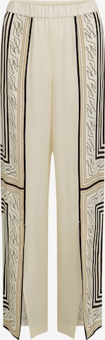 Karl Lagerfeld Pyjamahousut värissä valkoinen: etupuoli