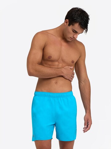 ARENA Swimming Trunks 'LOGO BOXER' in Blue