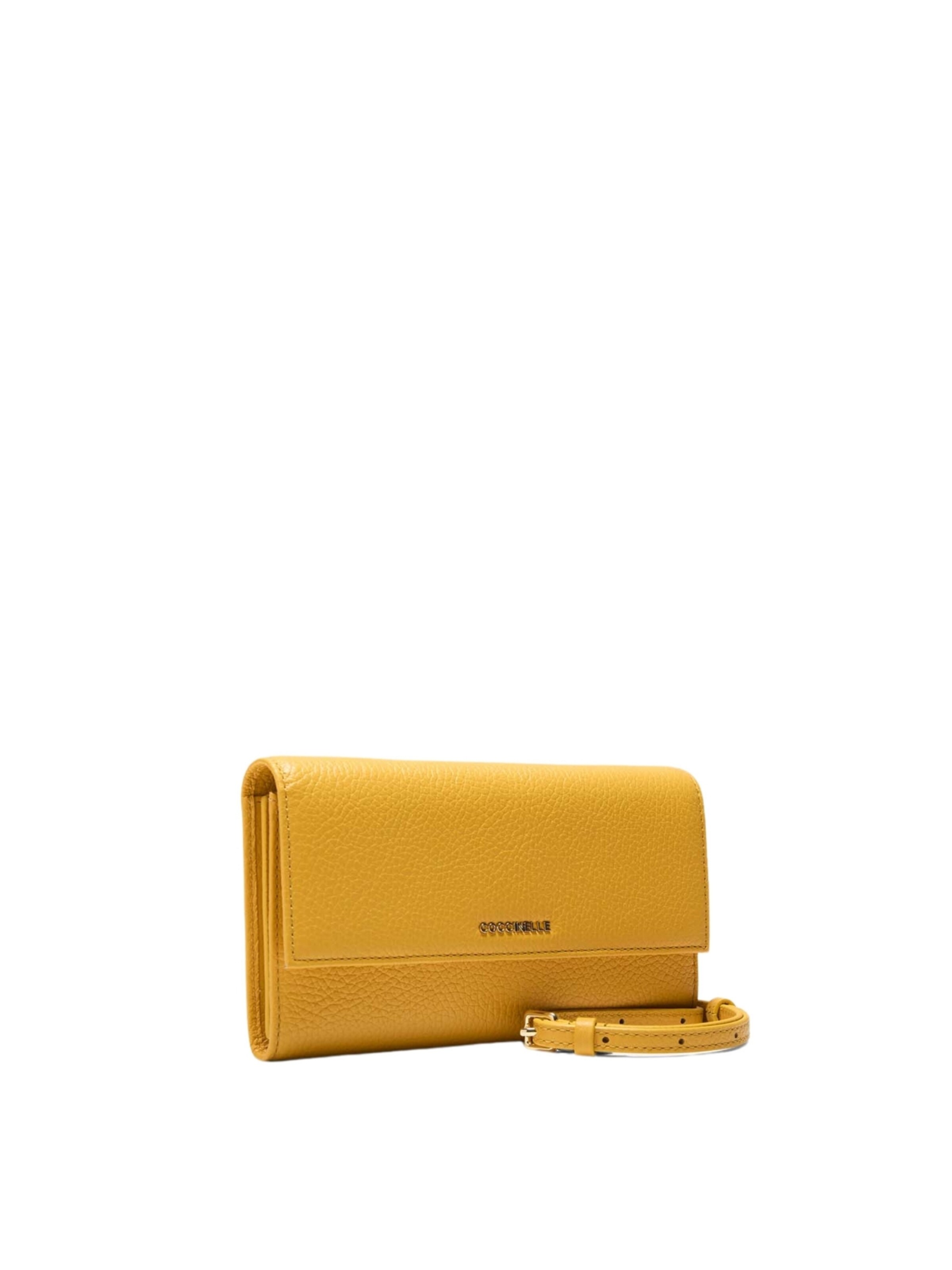 Coccinelle Wallet 'COCCINELLE' in Yellow
