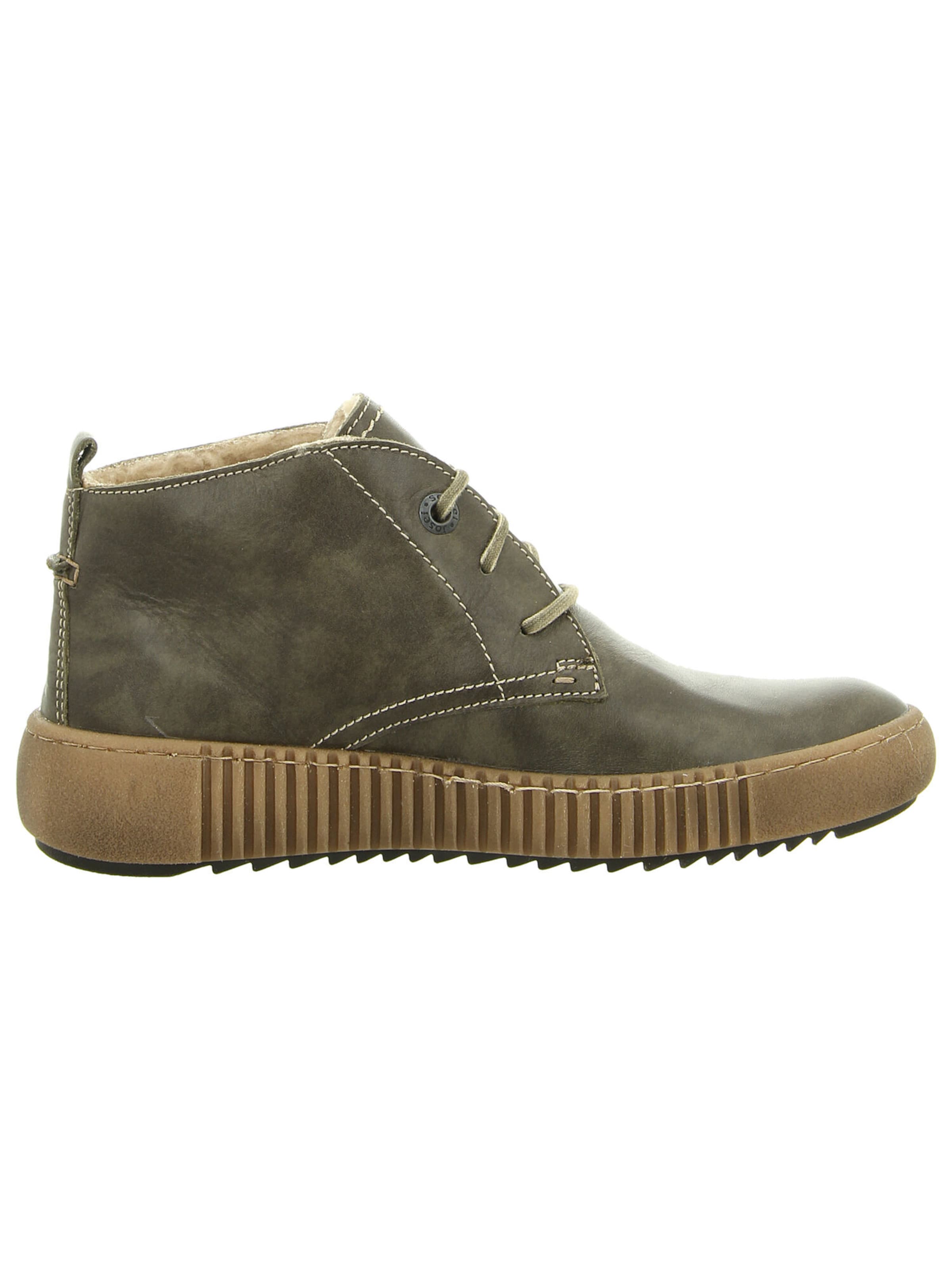 JOSEF SEIBEL Schnürstiefelette in Grün