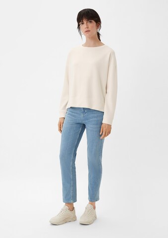 comma casual identity Sweatshirt in Beige: front