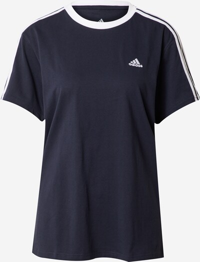 ADIDAS SPORTSWEAR T-shirt fonctionnel 'Essentials' en bleu foncé / blanc, Vue avec produit