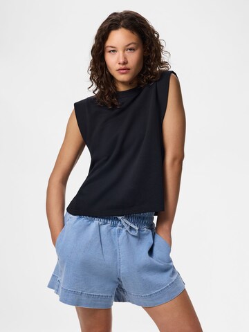 Haut 'PCChilli' PIECES en noir : devant