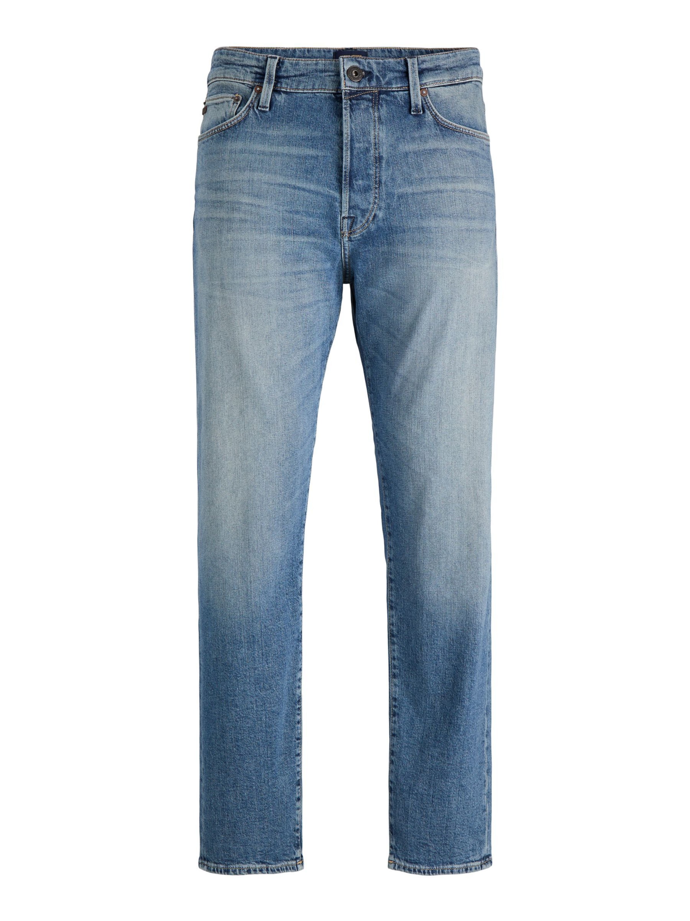 JACK & JONES Regular Дънки 'JJICHRIS JJICON' в синьо: отпред