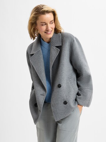 OPUS Winter Coat 'Hilna' in Grey: front