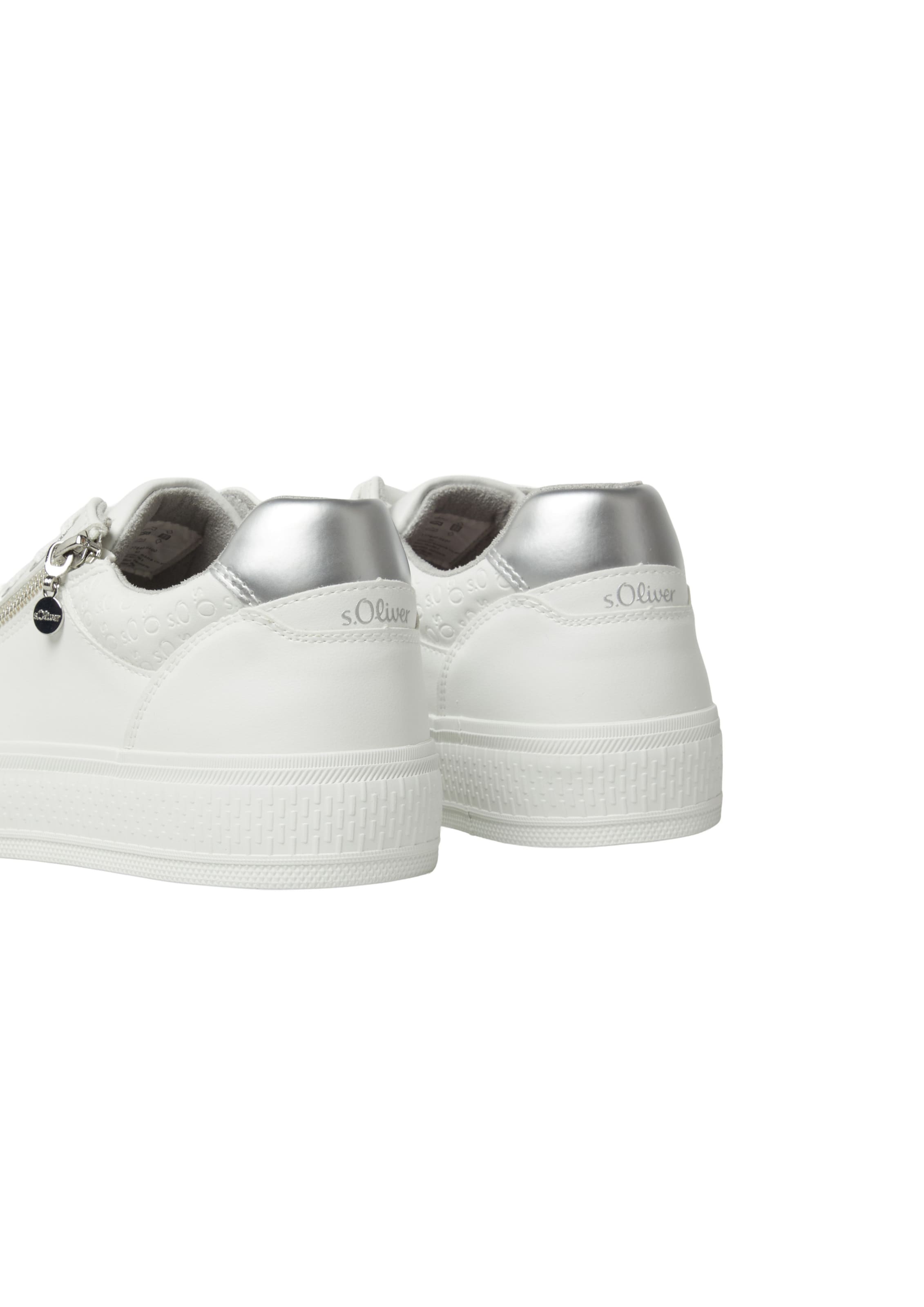 s.Oliver Platform trainers in White