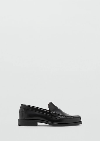 MANGO MAN Moccasins in Black