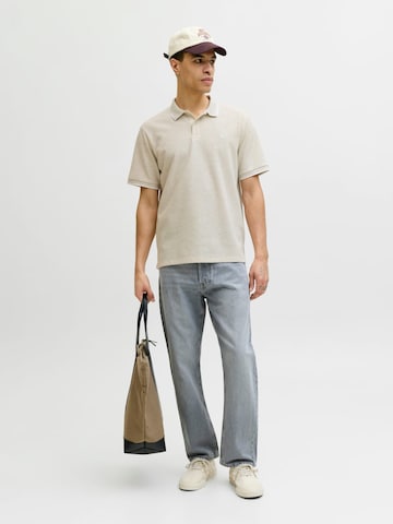 JACK & JONES Shirt 'Austin' in Beige