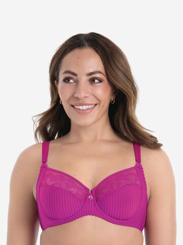 ROSA FAIA Classic Bra 'Sita' in Pink