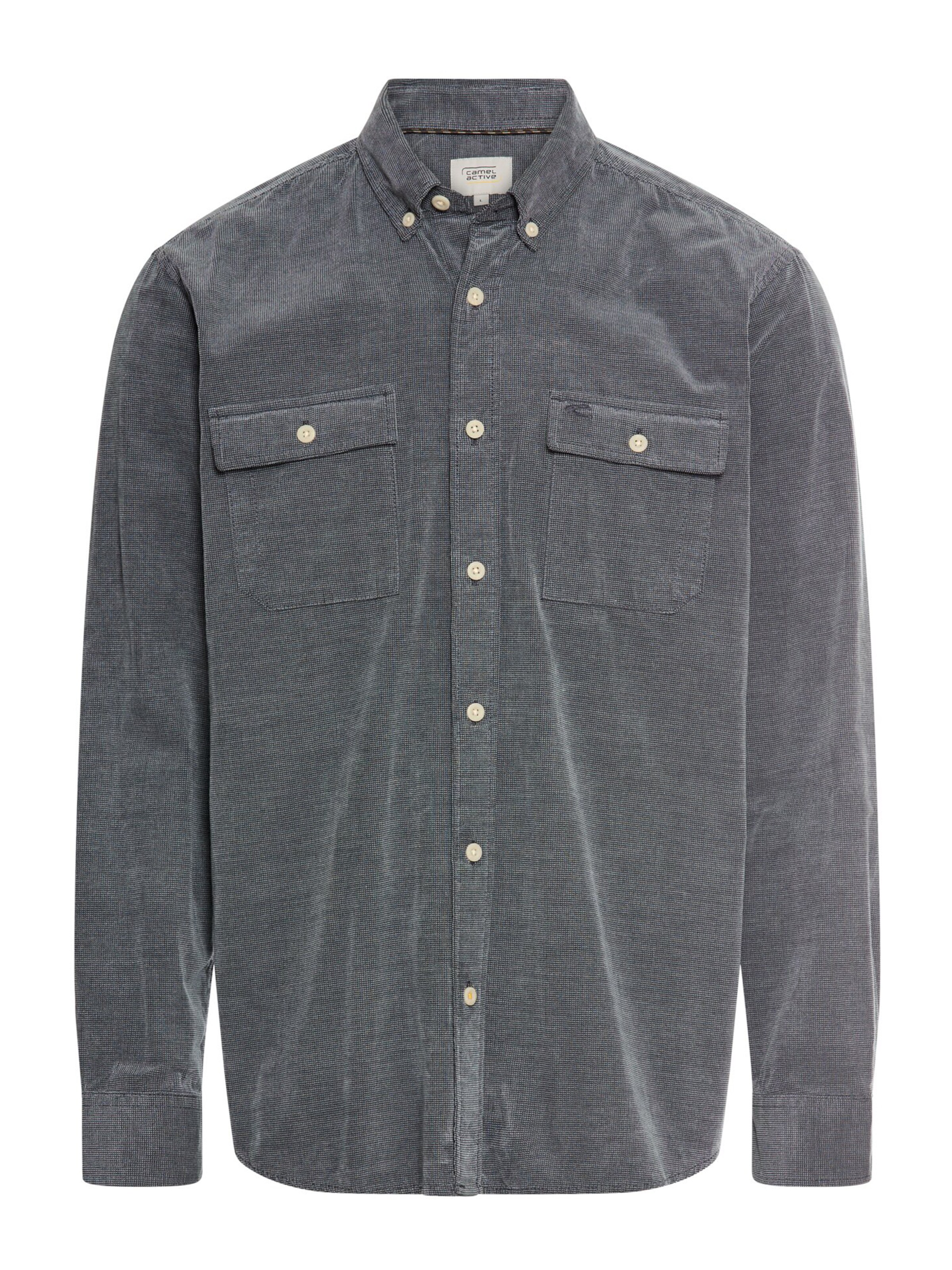 Chemise CAMEL ACTIVE en gris : devant