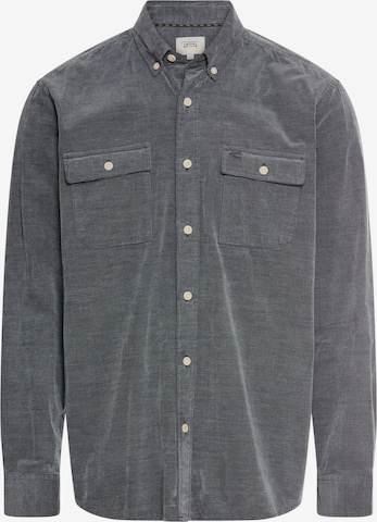 CAMEL ACTIVE Regular fit Button Up Shirt in Grey: front
