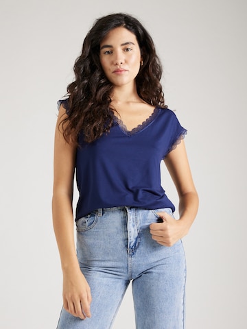 ABOUT YOU Shirt 'Therese' in Blauw: voorkant