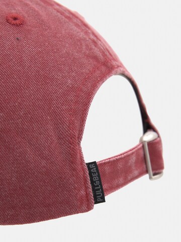 Pull&Bear Cap in Rot