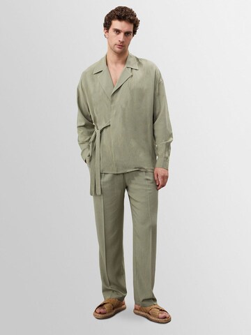 Antioch - regular Pantalón de pinzas en verde: frente