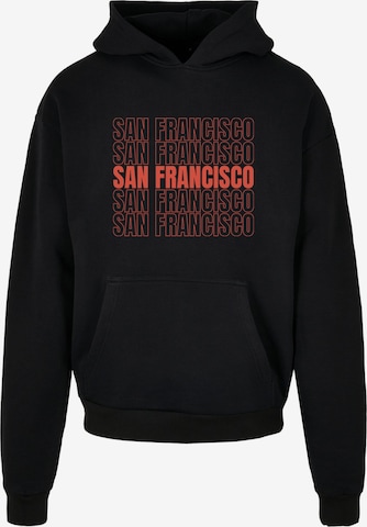 Sweat-shirt 'San Francisco' Merchcode en noir : devant