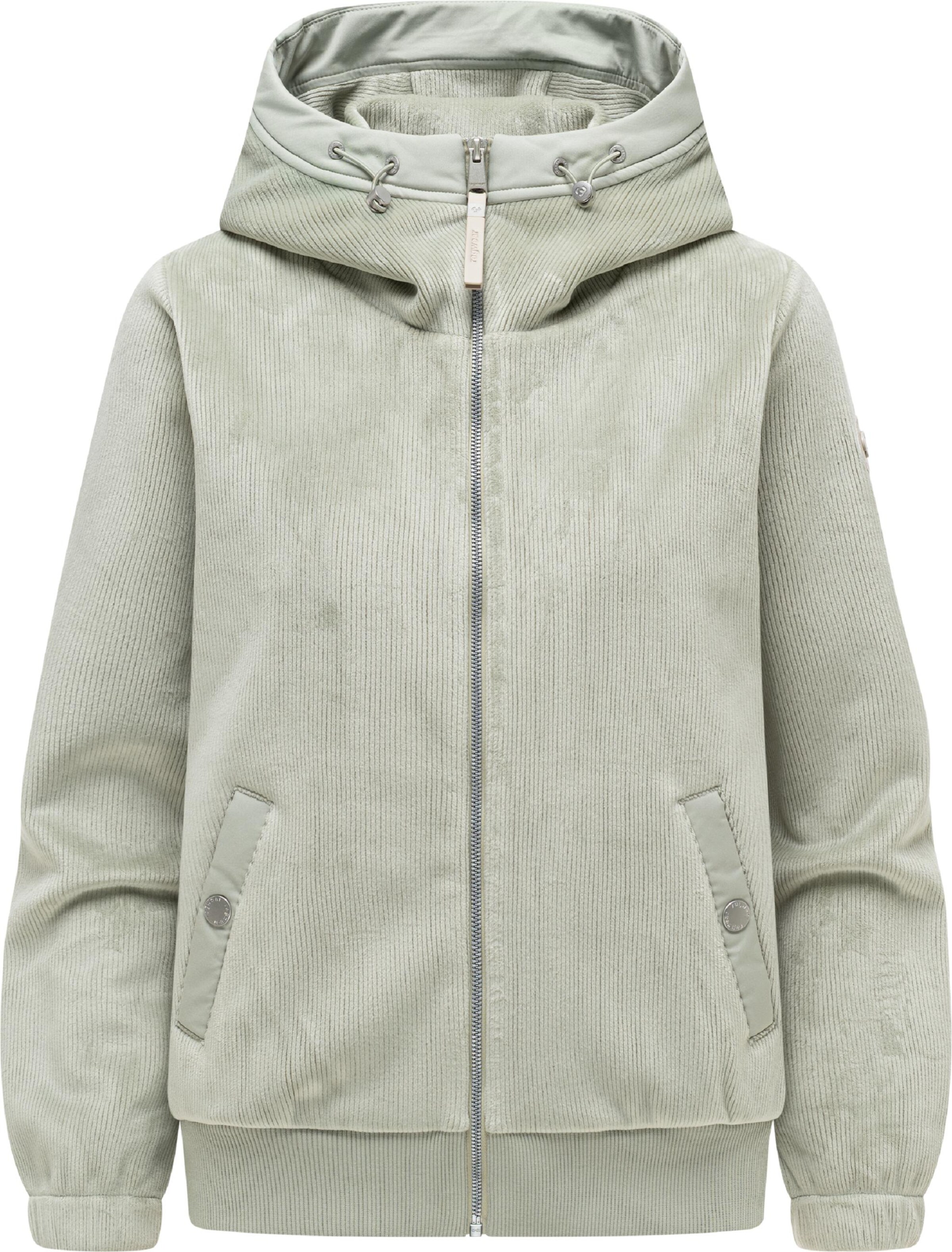 Ragwear Between-season jacket 'Cousy Bonded ' in Green: front