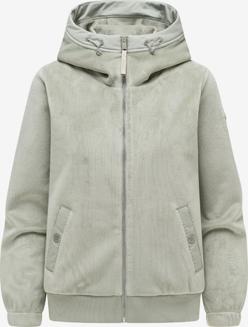 Ragwear Between-season jacket 'Cousy Bonded ' in Green: front