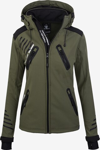 Rock Creek Outdoor Jacket in Green: front