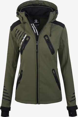 Rock Creek Outdoorjacke in Grün: predná strana