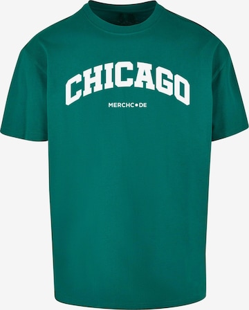 Merchcode Shirt 'Chicago' in Green: front